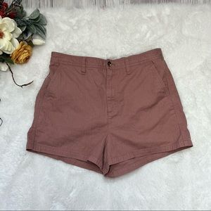Madewell Mauve shorts